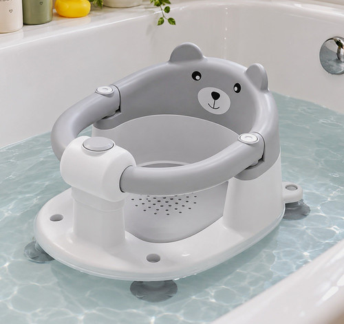 Grey bear baby - baby, seat