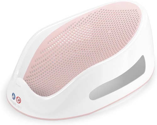 Baby bath support - baby, pink