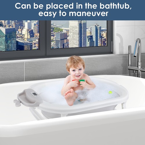 Foldable baby bath - tub, with