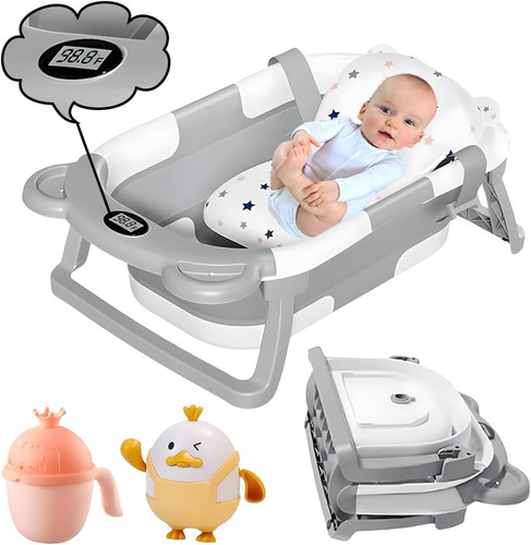 Collapsible baby bath tub - collapsible, with