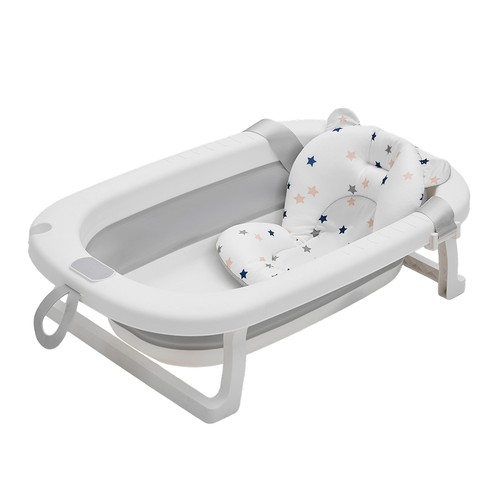 Infant foldable bath - tub, w/